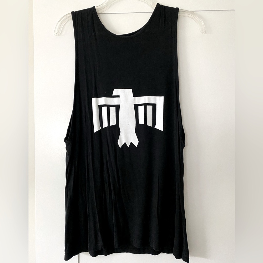 License To Boot Black Thunderbird Tank Top - Size S/M